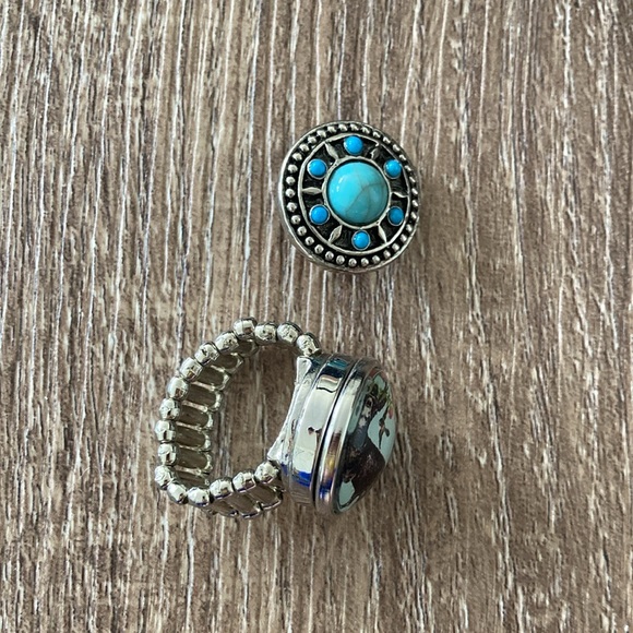 💫 Bague avec cabochon interchangeable - Picture 2 of 2